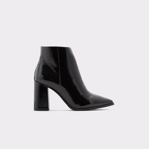 ALDO Patent Leather Ankle Boots